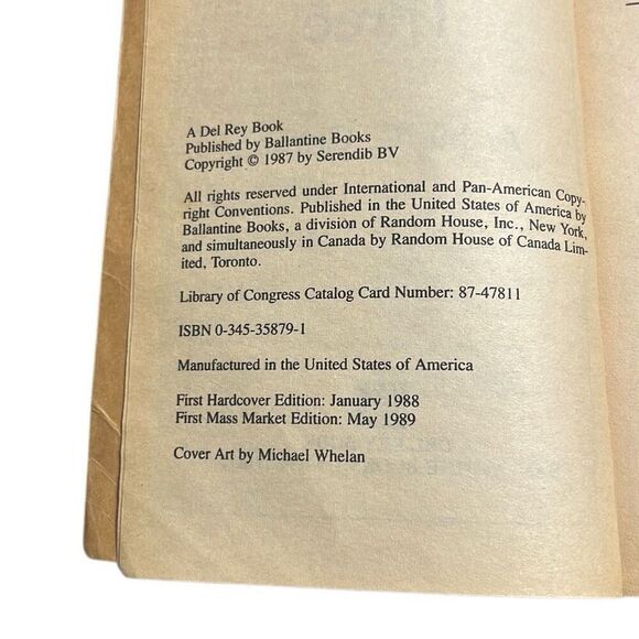 2061: ODYSSEY THREE by Arthur C. Clarke 1989 Del Rey sci-fi paperback Book - Picture 5 of 5